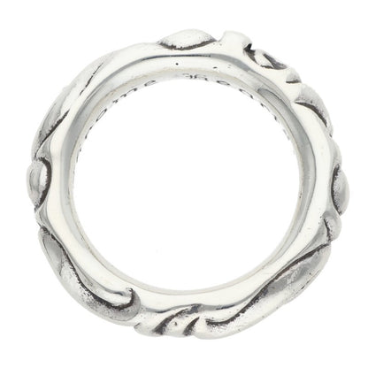 Chrome Hearts SCRL BAND Silver Ring Size ONE SIZE