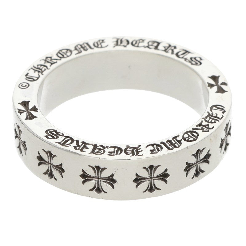 Chrome Hearts 6mm SPACER FOREVER Silver Ring Size 18.5