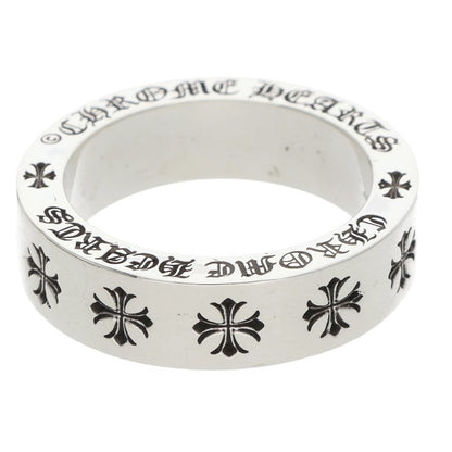 Chrome Hearts 6mm SPACER FOREVER Silver Ring Size ONE SIZE