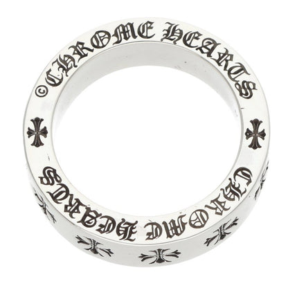 Chrome Hearts 6mm SPACER FOREVER Silver Ring Size ONE SIZE