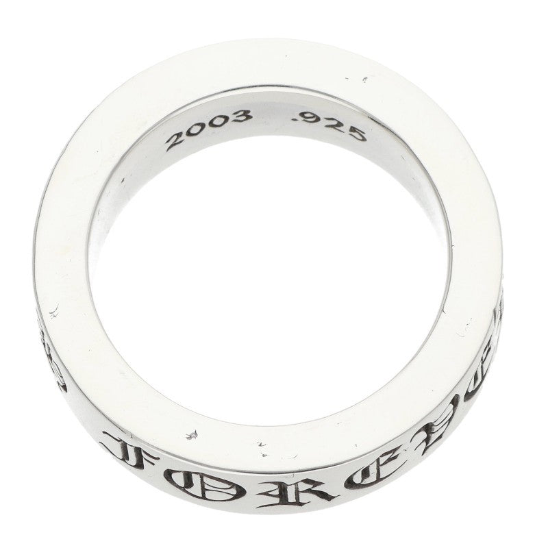 Chrome Hearts 6mm SPACER FOREVER Silver Ring Size ONE SIZE