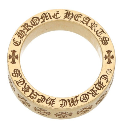 Chrome Hearts 22K 6mm Spacer Gold Ring Size JP 11