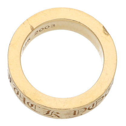 Chrome Hearts 22K 6mm Spacer Gold Ring Size JP 11
