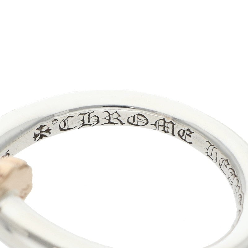 Chrome Hearts NAIL CRSBALL W GLD Ring Size ONE SIZE