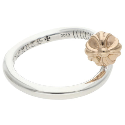 Chrome Hearts NAIL CRSBALL W GLD Ring Size ONE SIZE