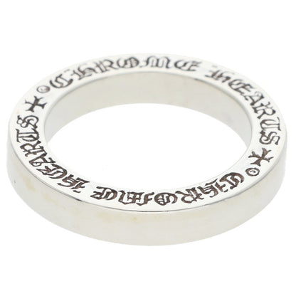 Chrome Hearts 3mm SPACER PLN Silver Ring Size ONE SIZE