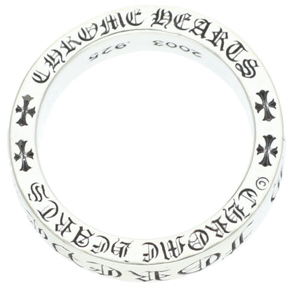 Chrome Hearts 6mm SPACER FOREVER Silver Ring Size 19.5