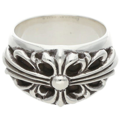 Chrome Hearts FLRL CRS Silver Ring Size JP 19