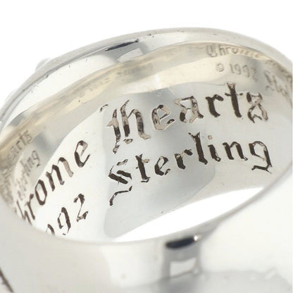 Chrome Hearts FLRL CRS Silver Ring Size JP 19