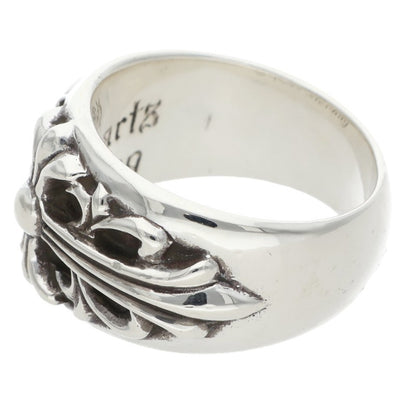 Chrome Hearts FLRL CRS Silver Ring Size JP 19