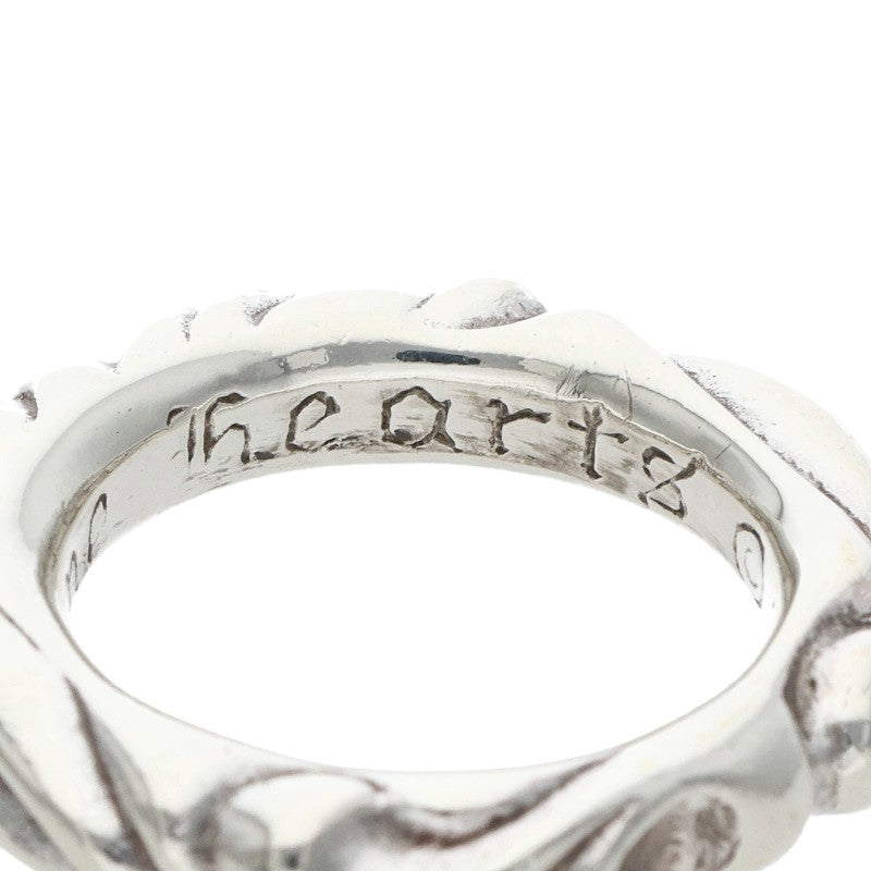 Chrome Hearts SCRL BAND Silver Ring Size JP 8
