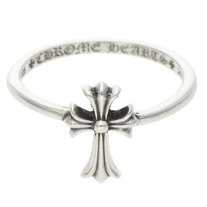 Chrome Hearts Bubblegum CH Cross 925 Silver Ring Size JP 13