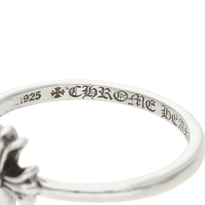 Chrome Hearts Bubblegum CH Cross 925 Silver Ring Size JP 13