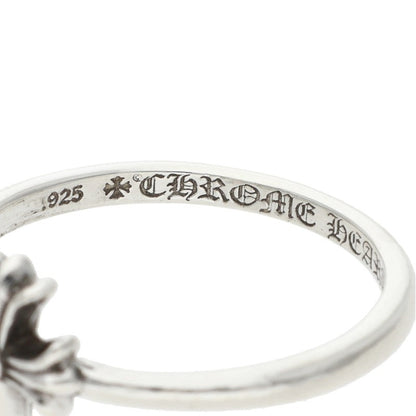 Chrome Hearts Bubblegum CH Cross 925 Silver Ring Size JP 13