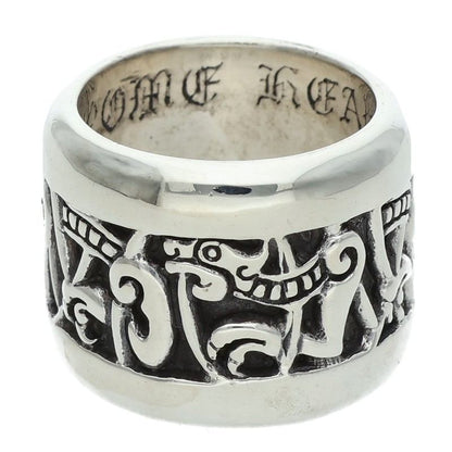 Chrome Hearts WIDE CELTIC Band 925 Silver Ring Size JP 15