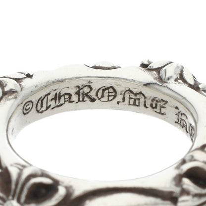 Chrome Hearts SBT BAND Sterling Silver Ring Size JP 9.5