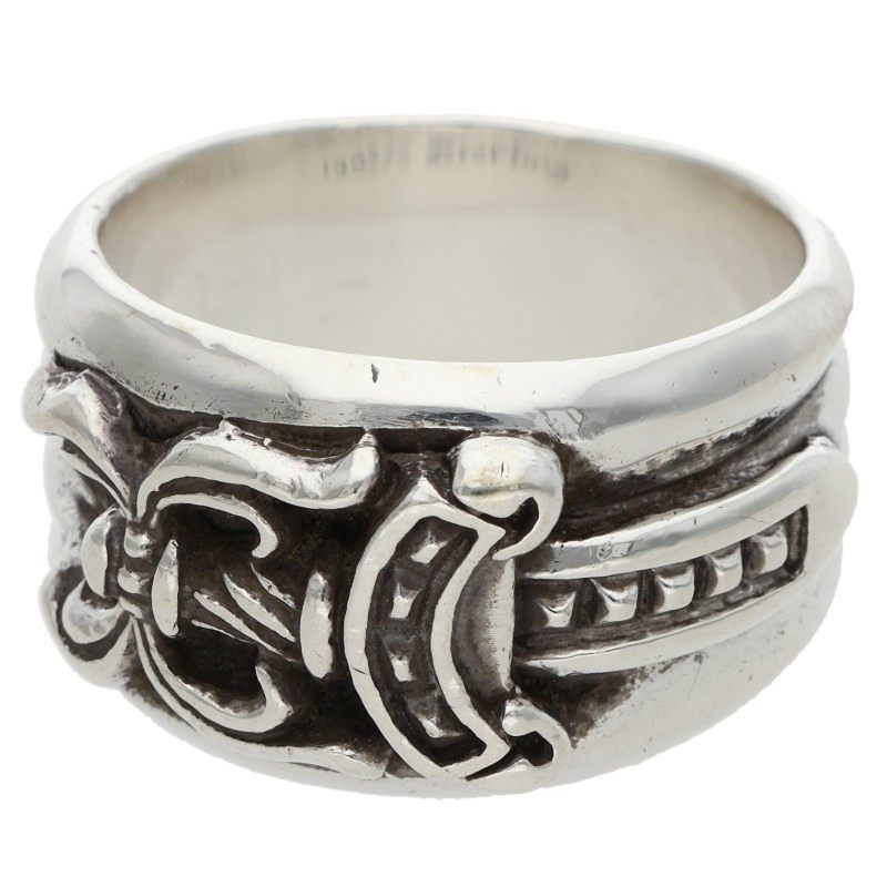 Chrome Hearts Dagger Sterling Silver Ring Size JP 19