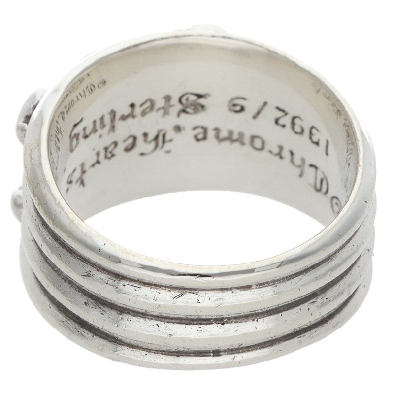 Chrome Hearts Dagger Sterling Silver Ring Size JP 19