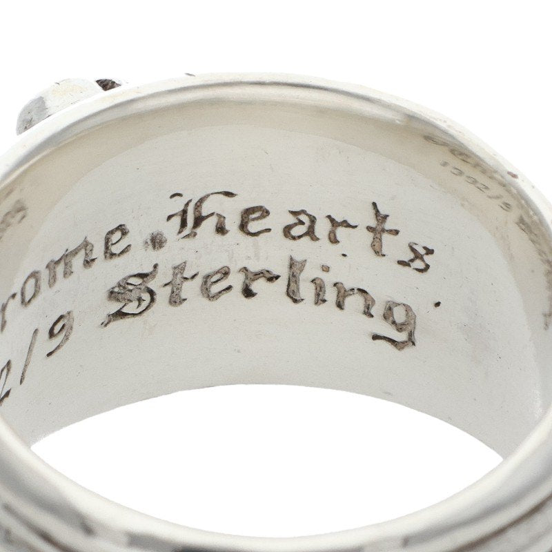 Chrome Hearts Dagger Sterling Silver Ring Size JP 19