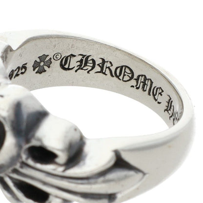 Chrome Hearts FLRL CRS HRT Silver Ring Size JP 10.5