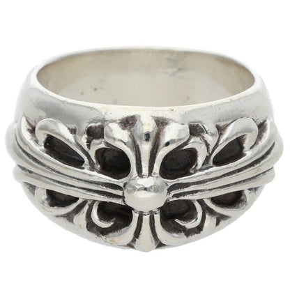Chrome Hearts FLRL CRS Silver Ring Size JP 17.5