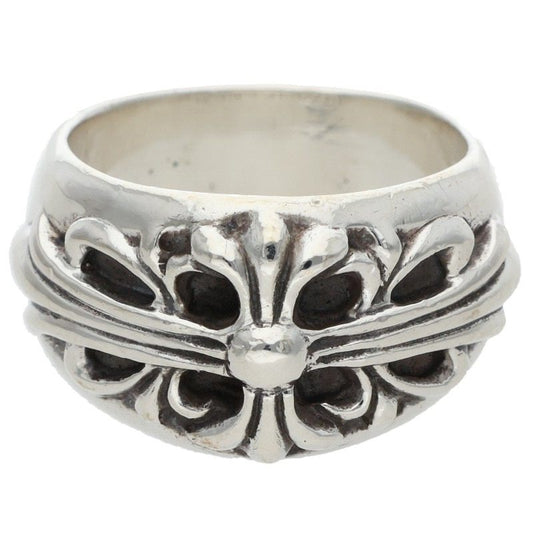 Chrome Hearts FLRL CRS Silver Ring Size JP 17.5