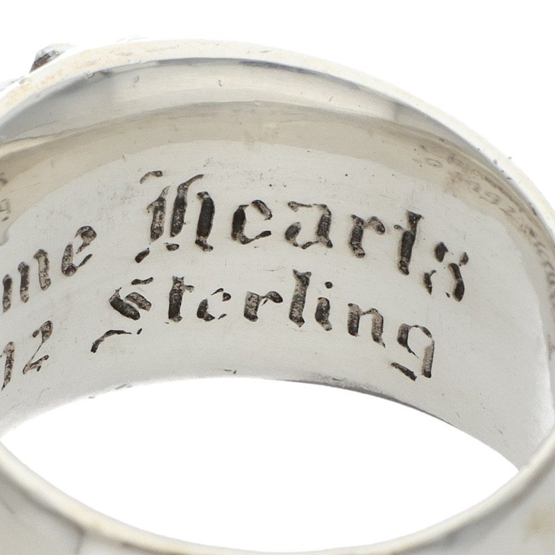 Chrome Hearts FLRL CRS Silver Ring Size JP 17.5