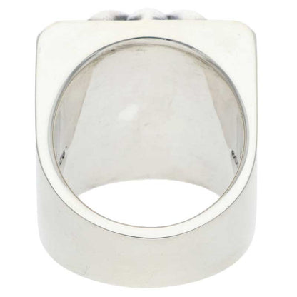 Chrome Hearts CH Plus Pyramid 925 Silver Ring Size JP 16