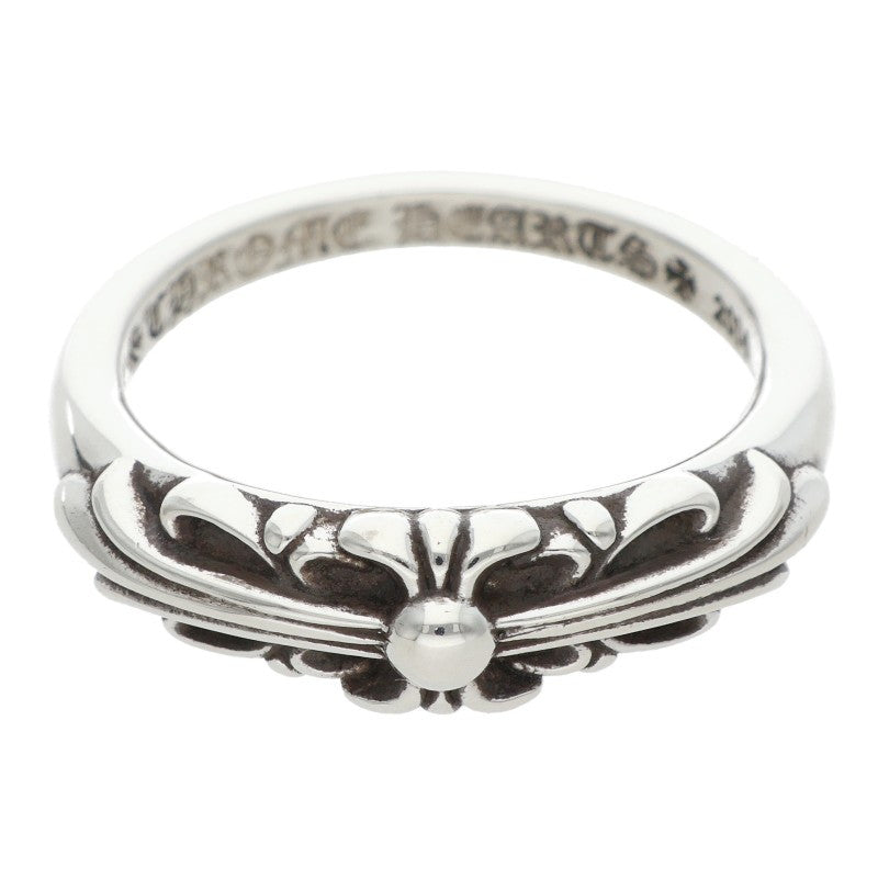 Chrome Hearts BABY CLASSIC Floral Cross Ring Size JP 18