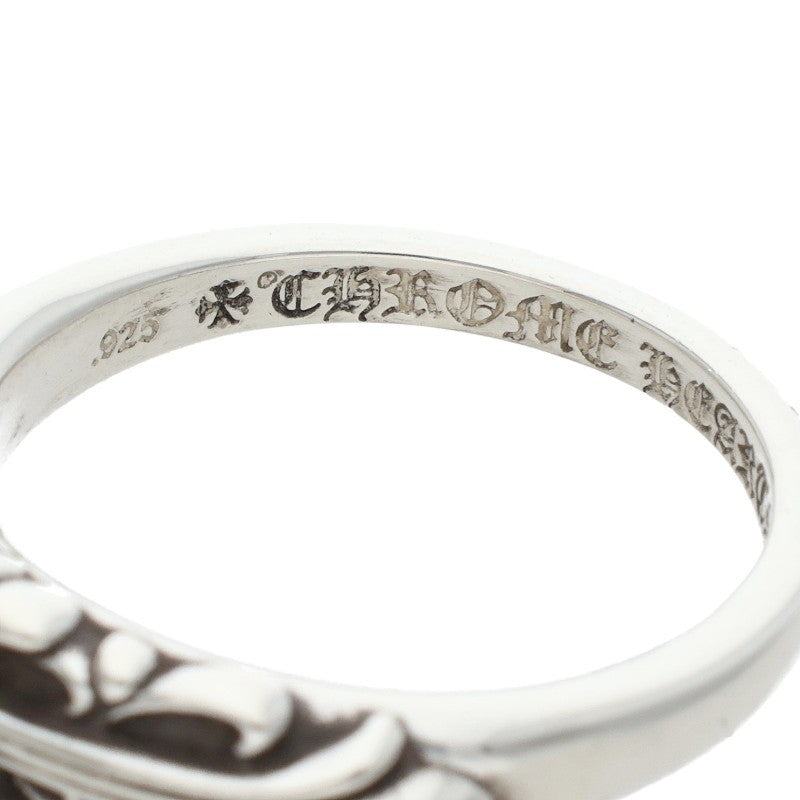 Chrome Hearts BABY CLASSIC Floral Cross Ring Size JP 18