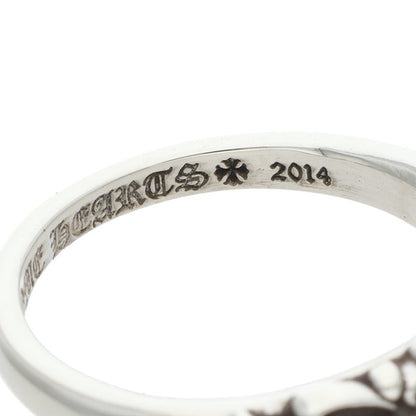 Chrome Hearts BABY CLASSIC Floral Cross Ring Size JP 18