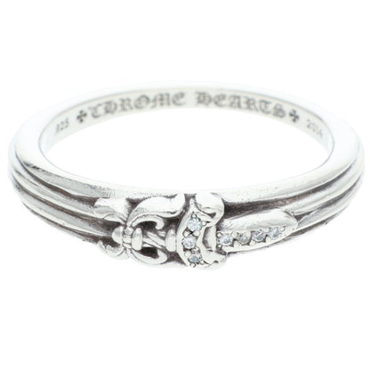Chrome Hearts Baby Classic Pave Diamond Ring Size JP 25