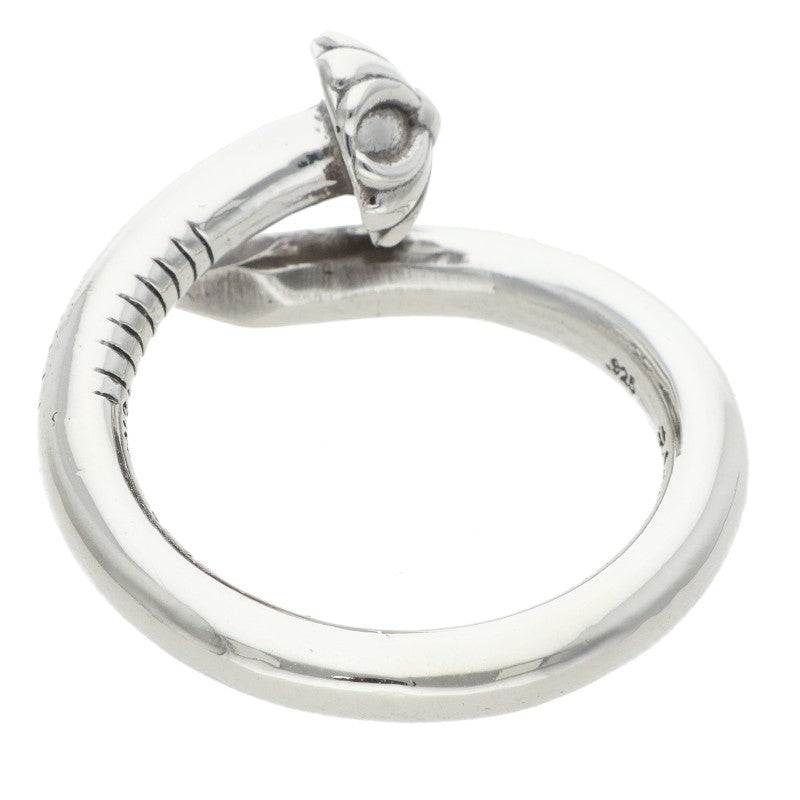 Chrome Hearts NAIL CRSBALL Silver Ring Size JP 17