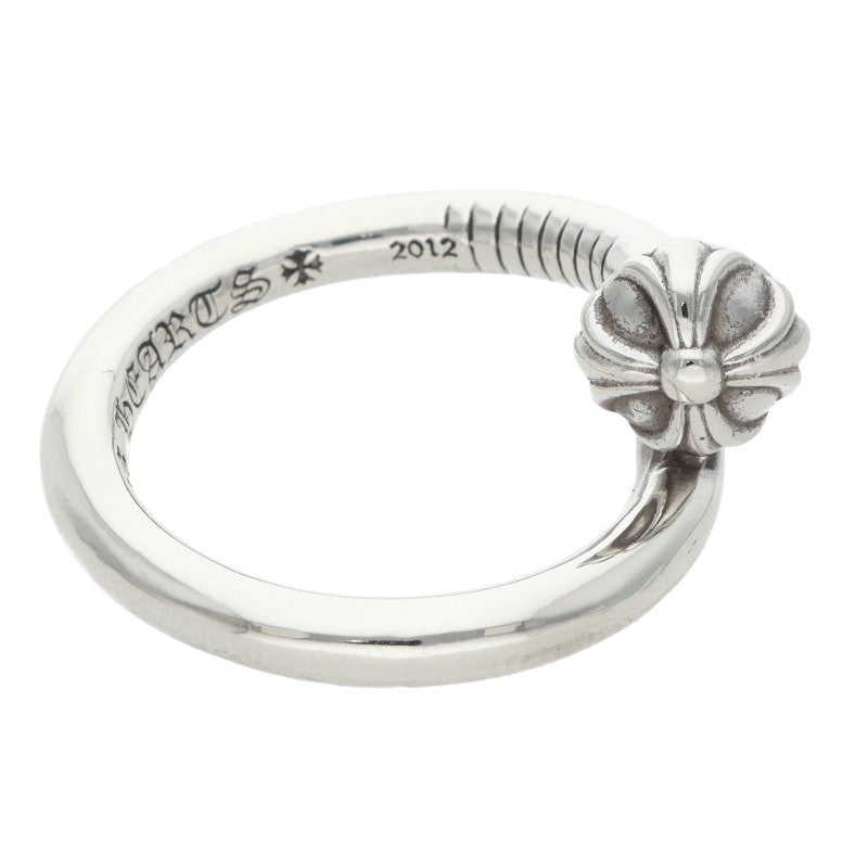 Chrome Hearts NAIL CRSBALL Silver Ring Size JP 17