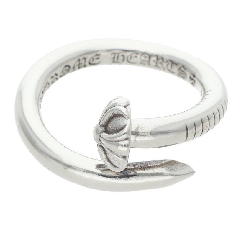 Chrome Hearts NAIL CRSBALL Silver Ring Size JP 15