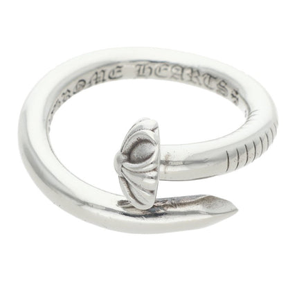 Chrome Hearts NAIL CRSBALL Silver Ring Size JP 15