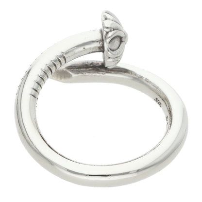 Chrome Hearts NAIL CRSBALL Silver Ring Size JP 15