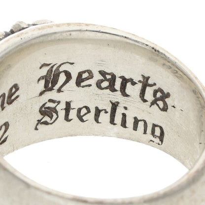 Chrome Hearts FLRL CRS Floral Sterling Silver Ring Size JP 22