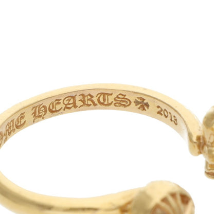 Chrome Hearts FT HARRIS TEETER CRS BALL Gold Ring Size JP 5