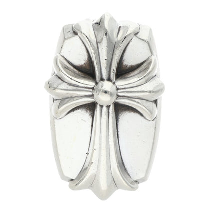 Chrome Hearts Long PJ CH Cross Silver Ring Size JP 16