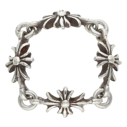 Chrome Hearts Tiny E CH Plus Silver Ring Size JP 14