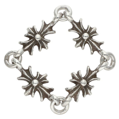 Chrome Hearts Tiny E CH Plus Silver Ring Size JP 14