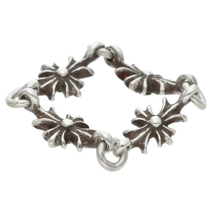 Chrome Hearts Tiny E CH Plus Silver Ring Size JP 14