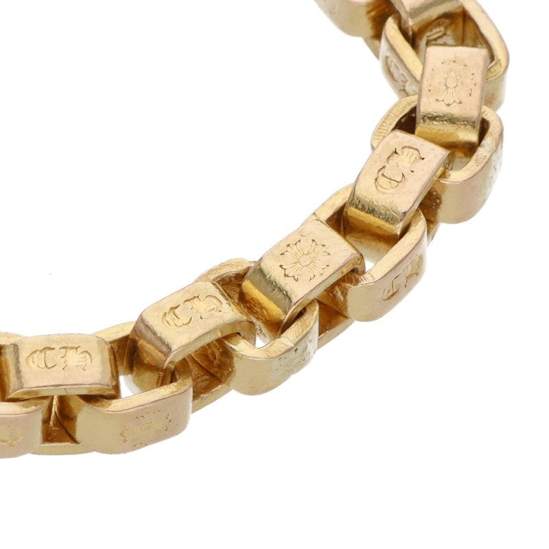 Chrome Hearts 22K Box Chain Gold Ring Size JP 19