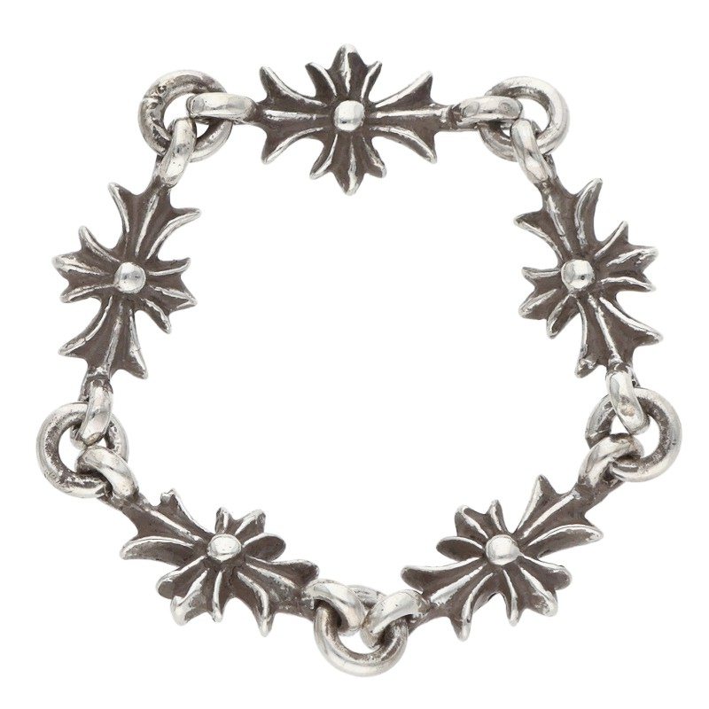 Chrome Hearts Tiny E CH Plus Silver Ring Size JP 29