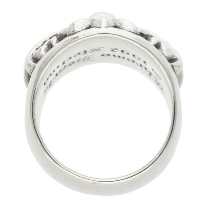 Chrome Hearts Keeper Silver Ring Size JP 19