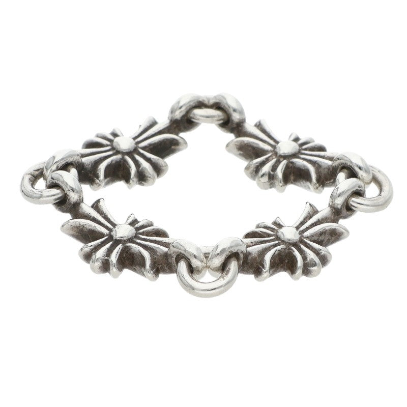 Chrome Hearts TNY E CH PLS DIA Silver Ring Size JP 10.5