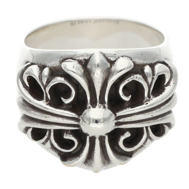 Chrome Hearts Keeper Silver Ring Size JP 22.5