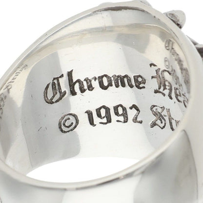 Chrome Hearts Keeper Silver Ring Size JP 22.5