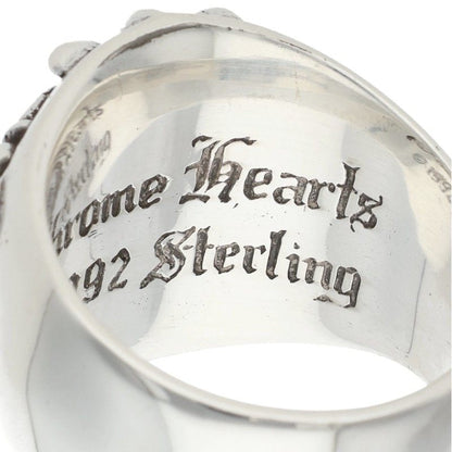 Chrome Hearts Keeper Silver Ring Size JP 22.5